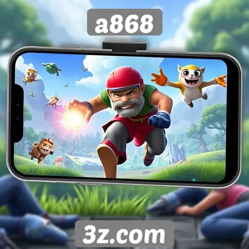 a868 apresenta novos jogos para mobile
