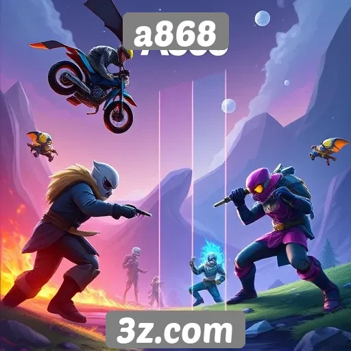 Comparativo entre a868 e outras plataformas de jogos