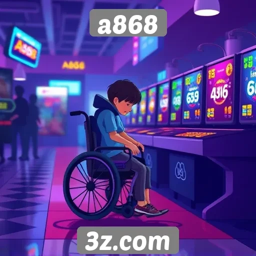 Acessibilidade em jogos no site a868 é aprimorada