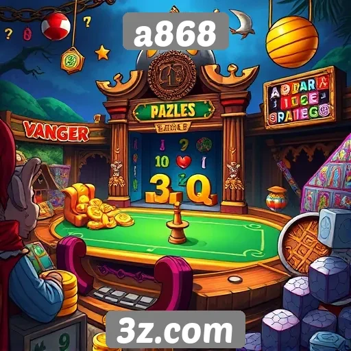 Análise da variedade de jogos no site a868