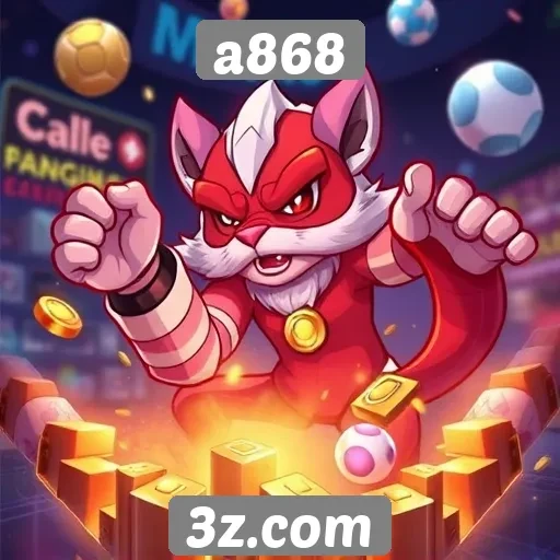 Principais recursos do site de jogos a868