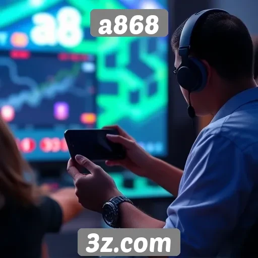 Tecnologia por trás das plataformas de jogos a868